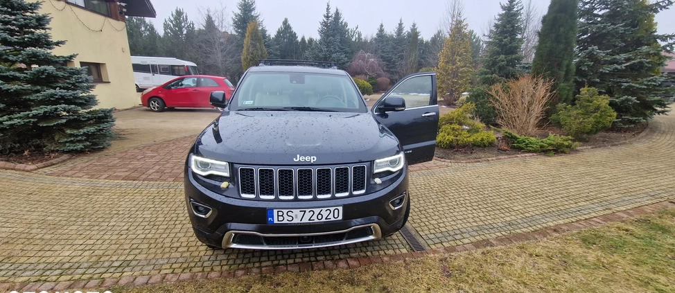 Jeep Grand Cherokee cena 88000 przebieg: 225000, rok produkcji 2013 z Suwałki małe 37